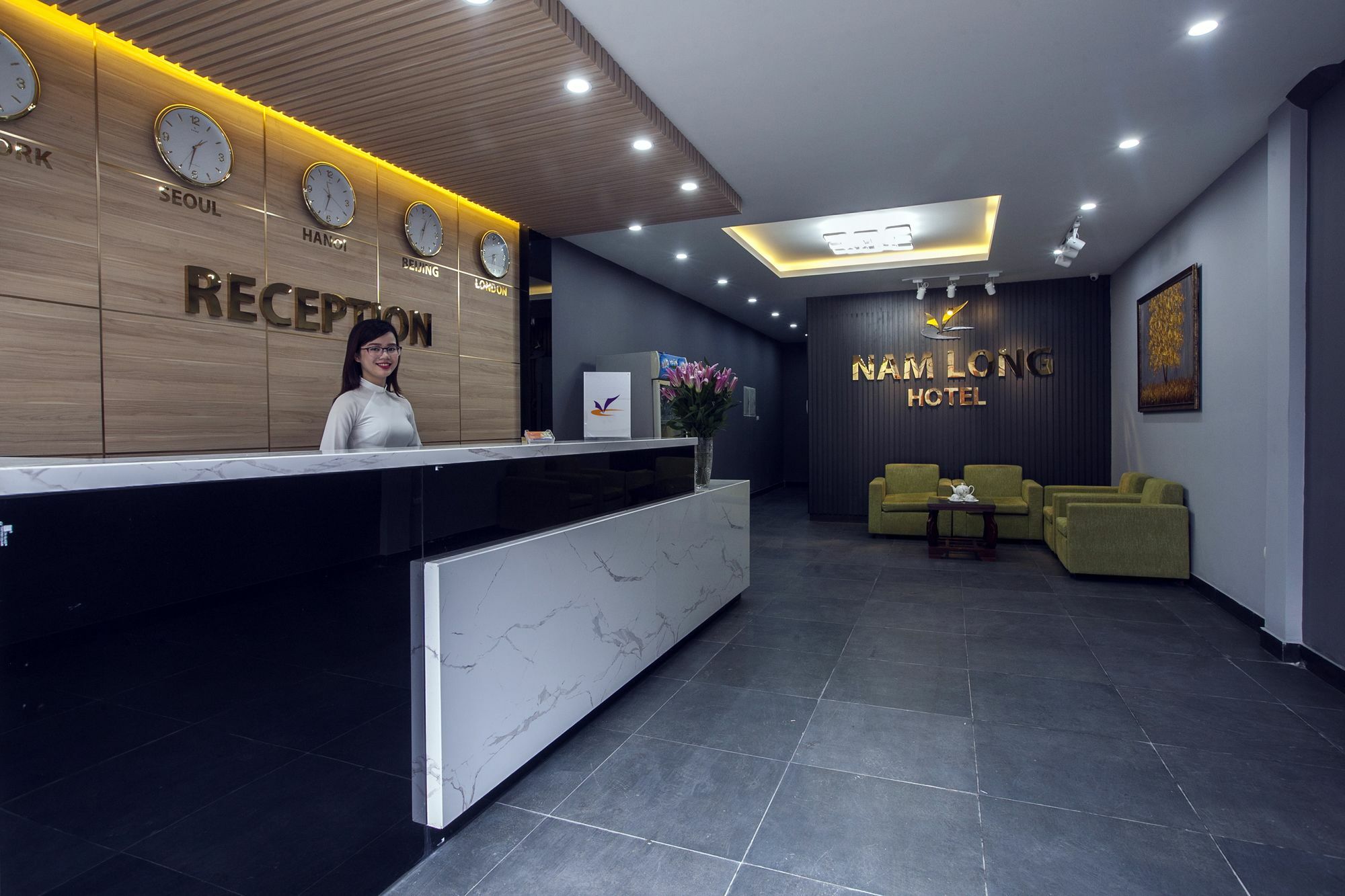 Nam Long Hotel Hanoi Exterior photo